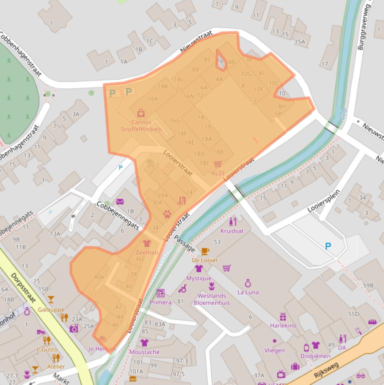 Kaart van postcodegebied 6271BB.