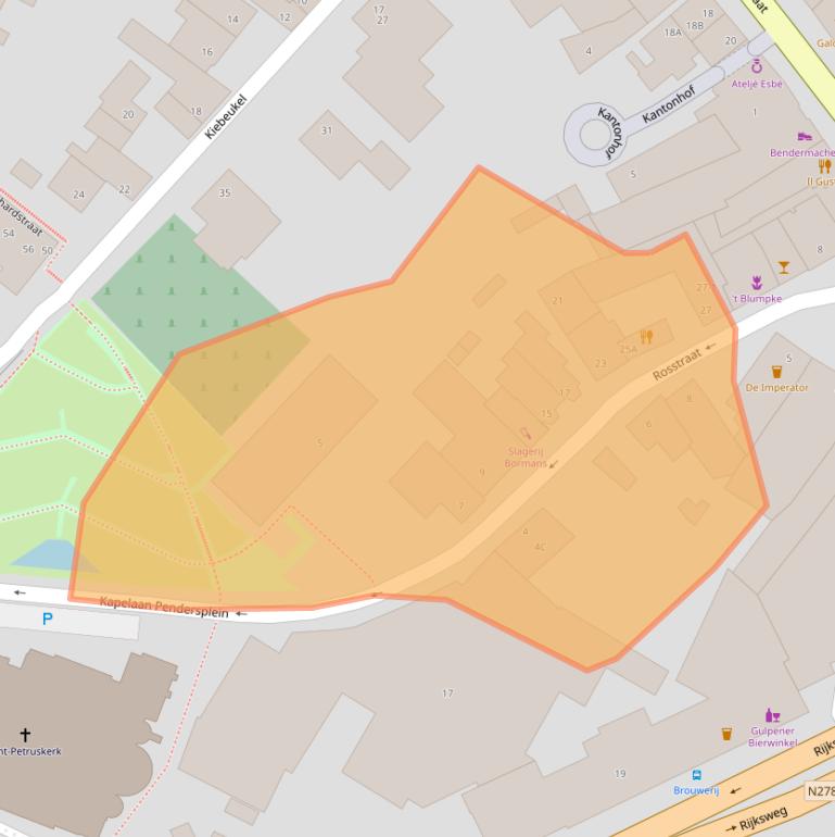 Kaart van postcodegebied 6271BG.