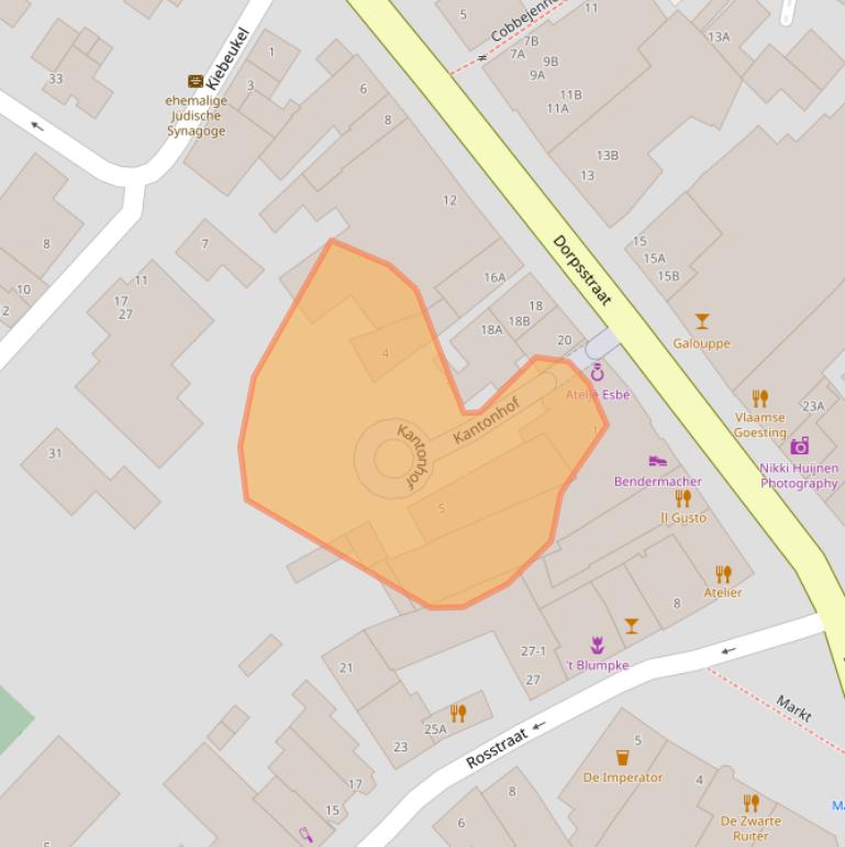 Kaart van postcodegebied 6271BP.