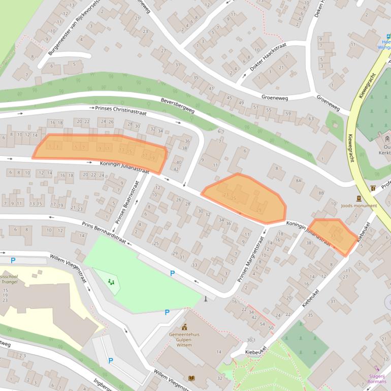 Kaart van postcodegebied 6271CB.