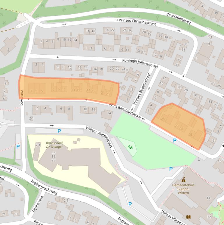 Kaart van postcodegebied 6271CG.