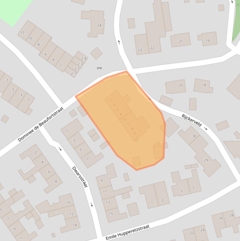 Kaart van postcodegebied 6271CN.