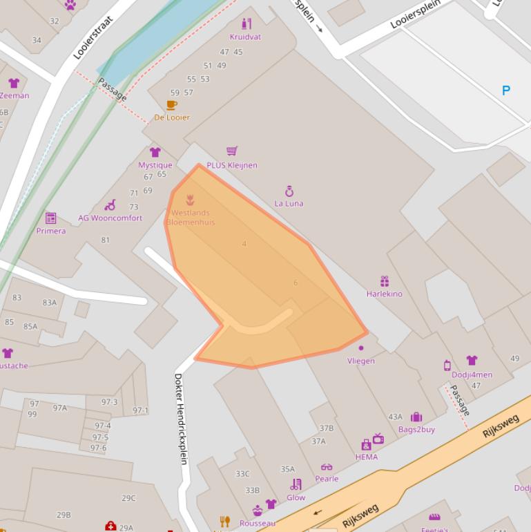 Kaart van postcodegebied 6271HB.