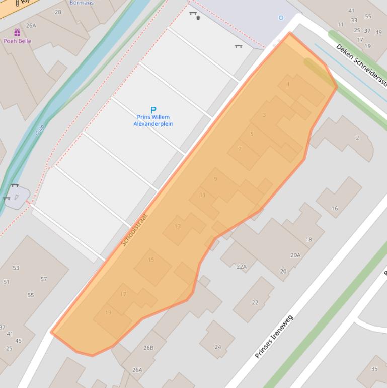 Kaart van postcodegebied 6271JD.