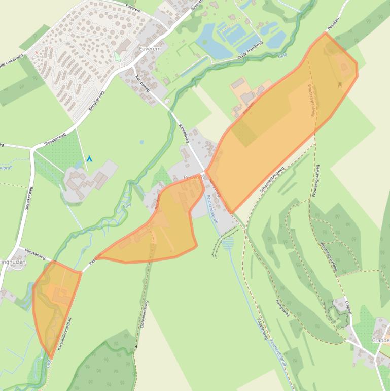 Kaart van postcodegebied 6271PA.