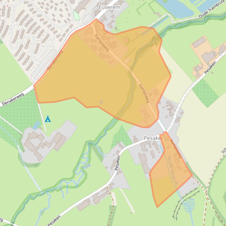 Kaart van postcodegebied 6271PD.