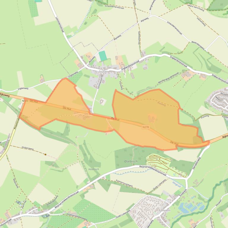 Kaart van postcodegebied 6273NA.
