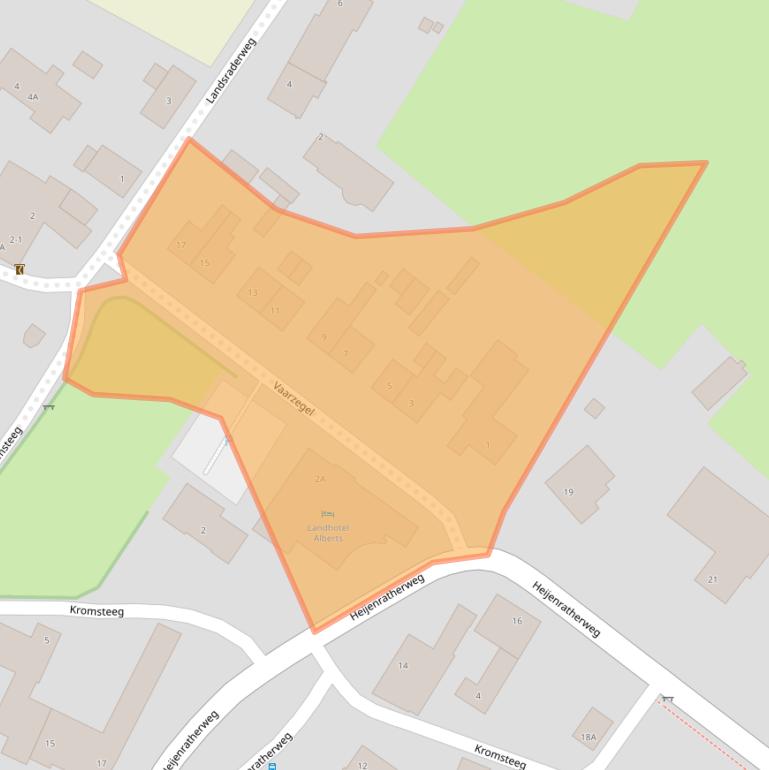 Kaart van postcodegebied 6276PG.