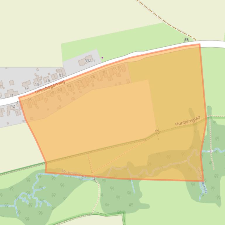 Kaart van postcodegebied 6281AG.