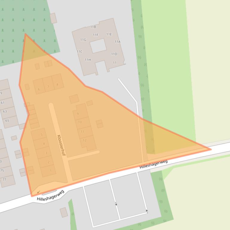 Kaart van postcodegebied 6281AS.