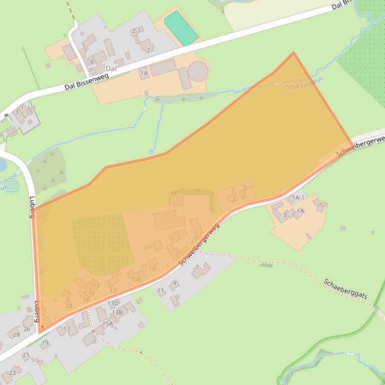 Kaart van postcodegebied 6281NG.