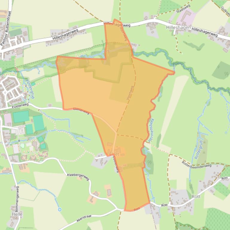 Kaart van postcodegebied 6281NN.