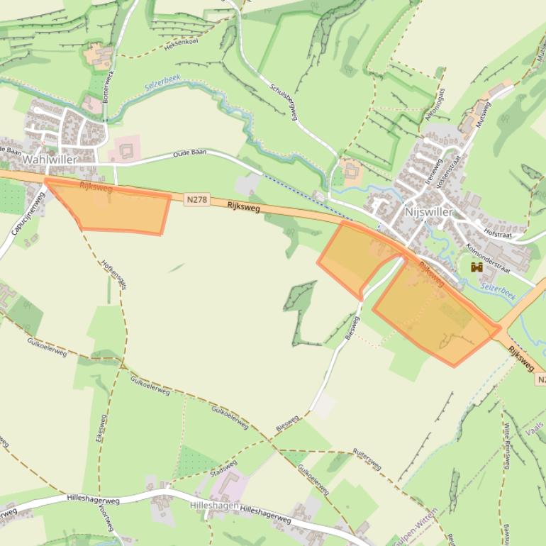 Kaart van postcodegebied 6286AH.