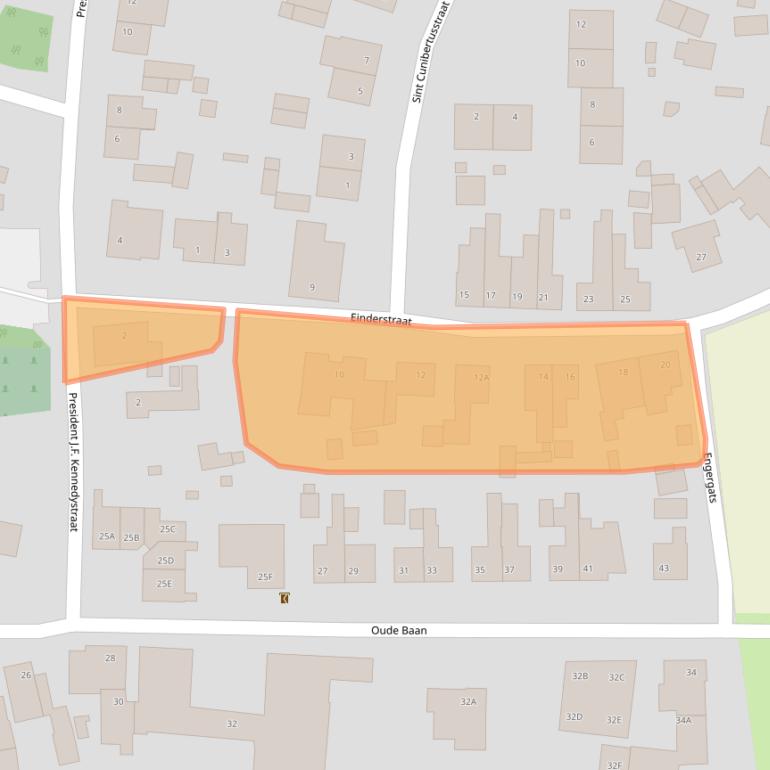 Kaart van postcodegebied 6286BK.