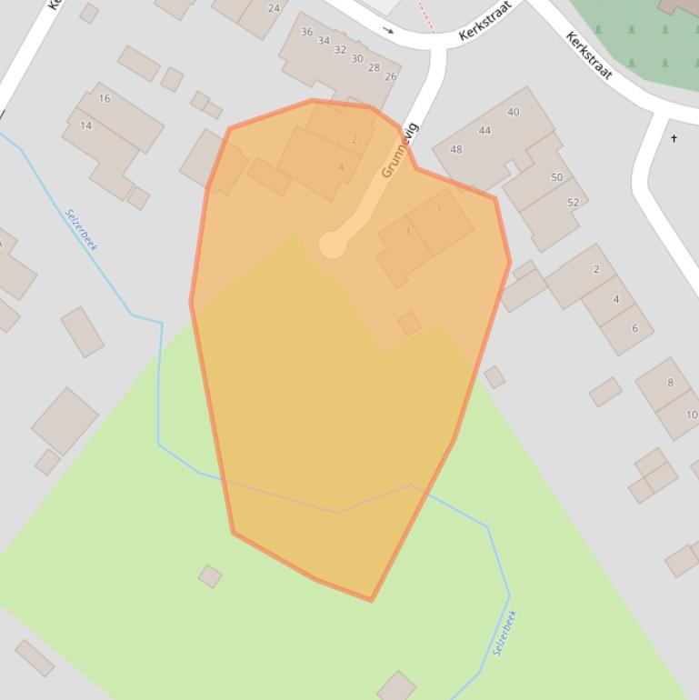 Kaart van postcodegebied 6286CK.