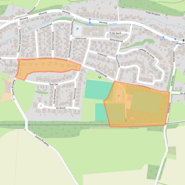 Kaart van postcodegebied 6287AT.