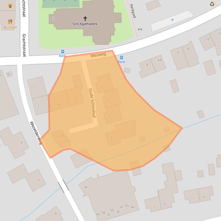 Kaart van postcodegebied 6287BK.