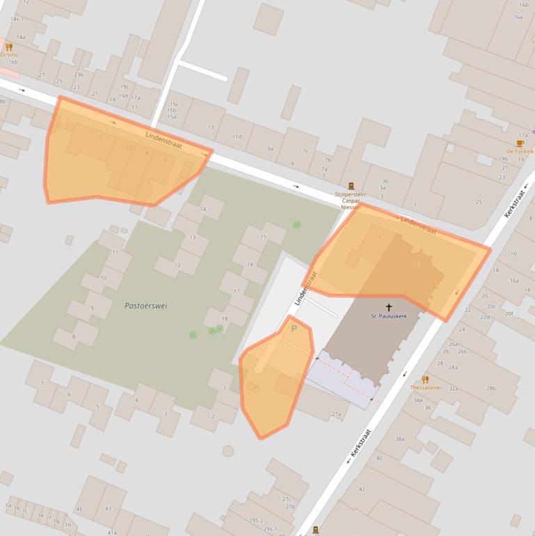 Kaart van postcodegebied 6291AG.