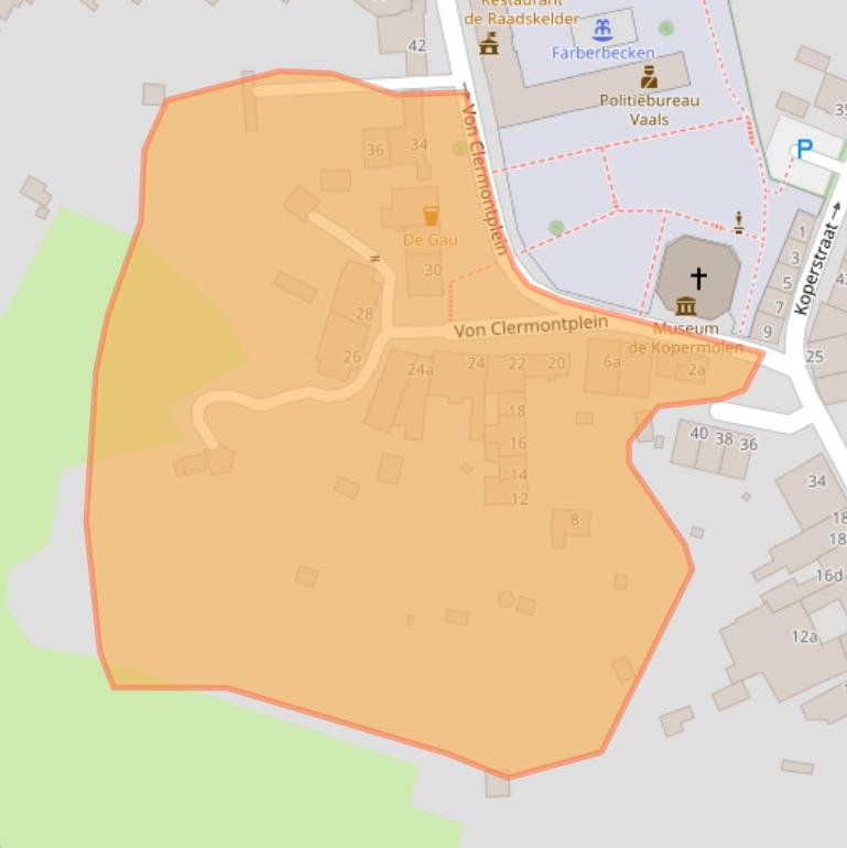 Kaart van postcodegebied 6291AV.