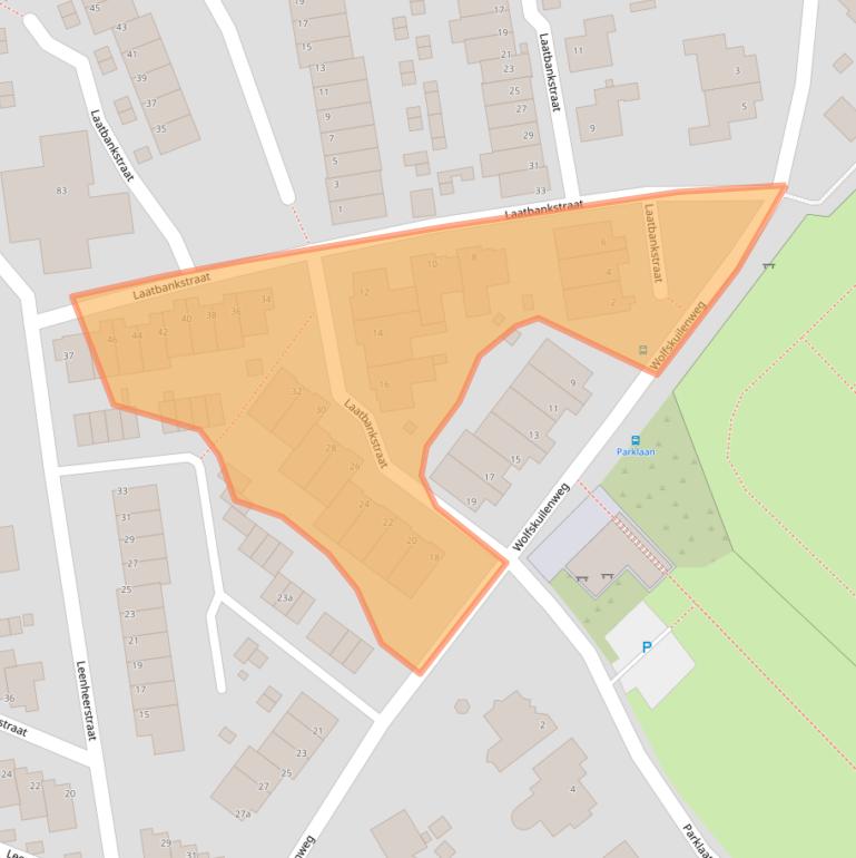 Kaart van postcodegebied 6291ED.