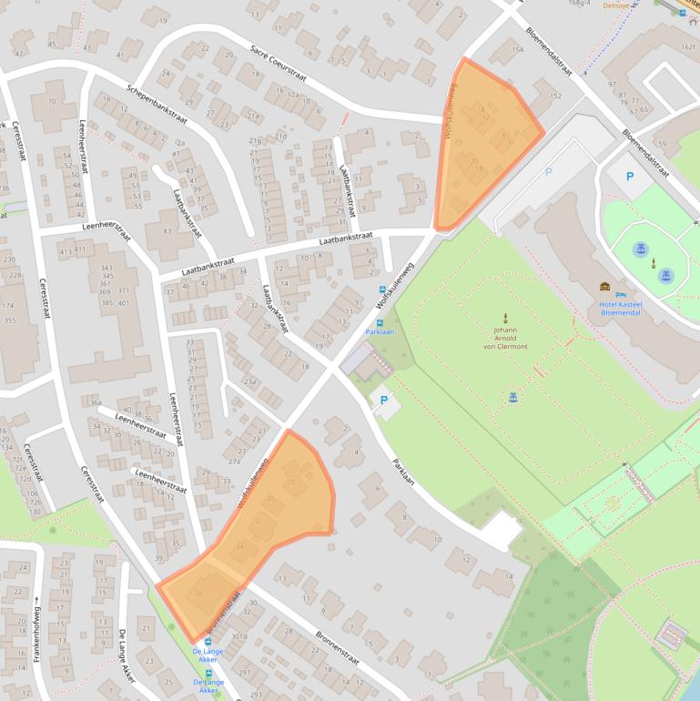 Kaart van postcodegebied 6291EE.