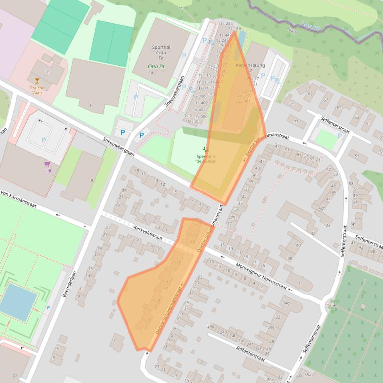 Kaart van postcodegebied 6291GK.