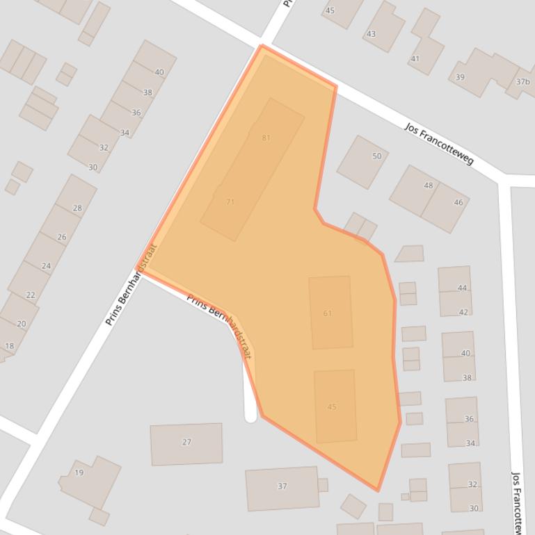 Kaart van postcodegebied 6291GW.