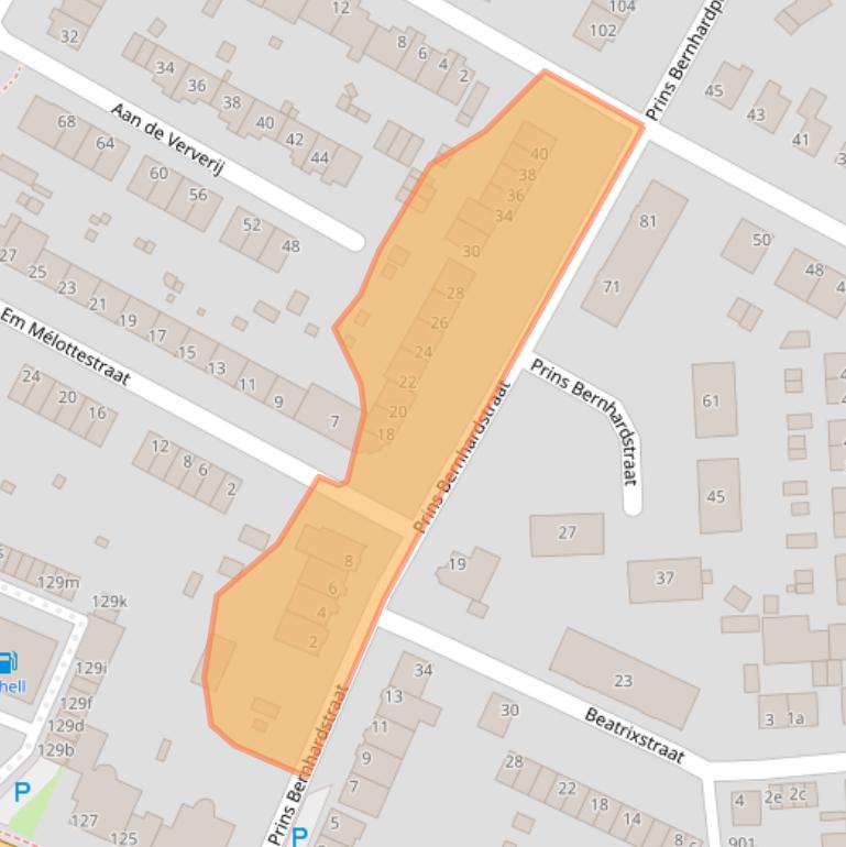 Kaart van postcodegebied 6291GX.