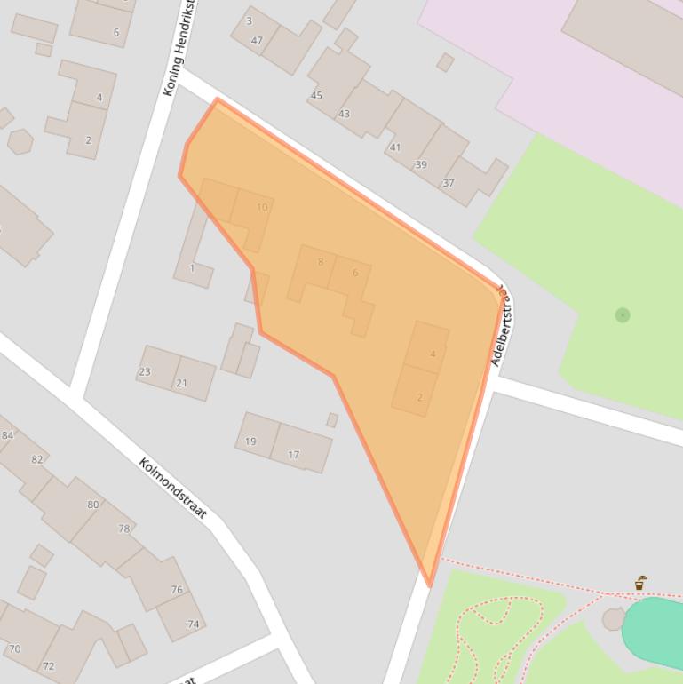 Kaart van postcodegebied 6291HT.