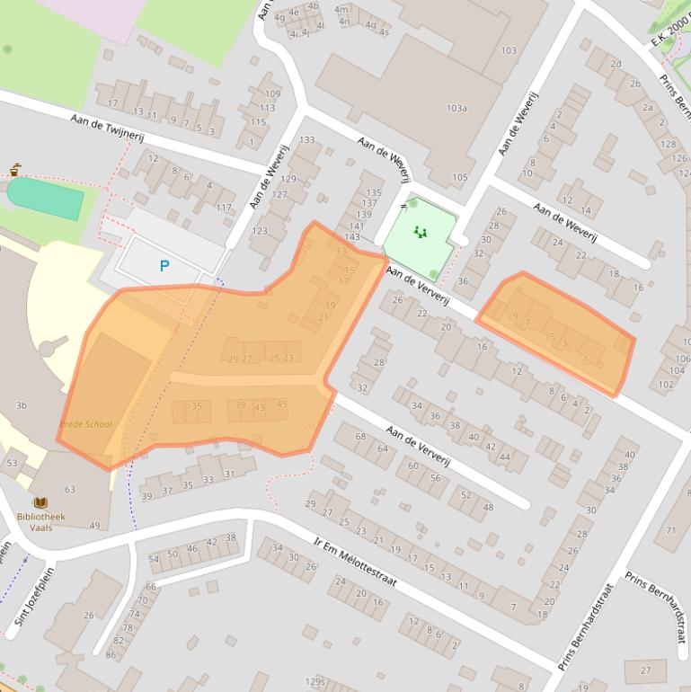 Kaart van postcodegebied 6291KC.