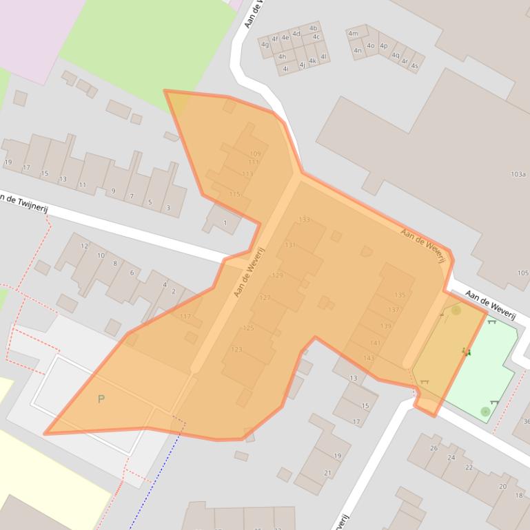 Kaart van postcodegebied 6291KK.