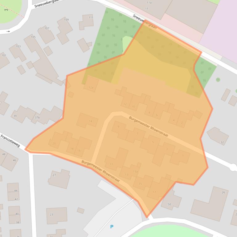 Kaart van postcodegebied 6291KN.
