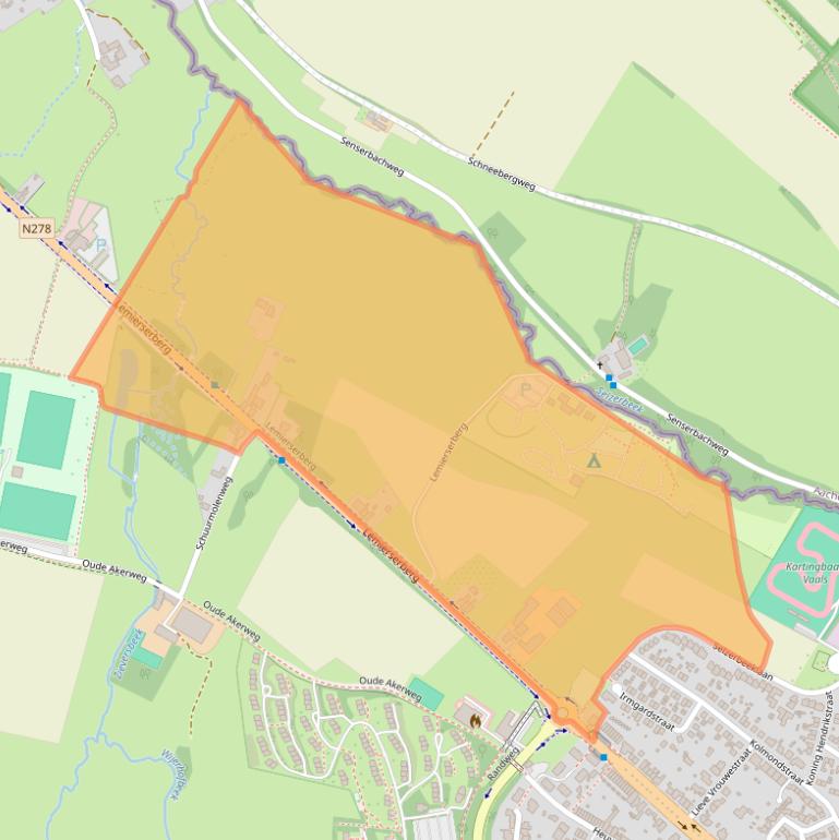 Kaart van postcodegebied 6291NM.