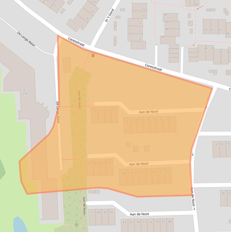 Kaart van postcodegebied 6291VV.