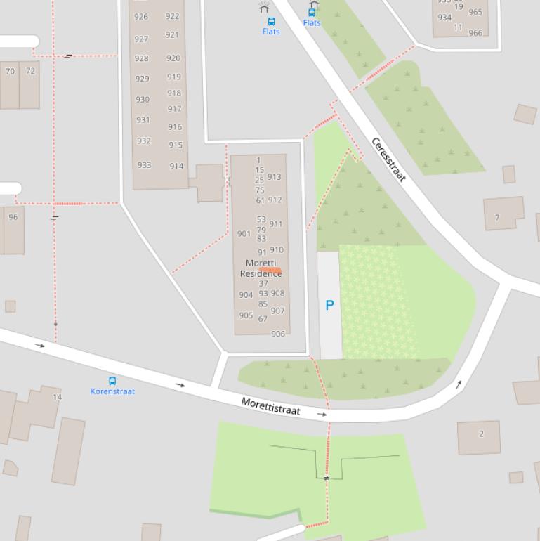 Kaart van postcodegebied 6291XD.