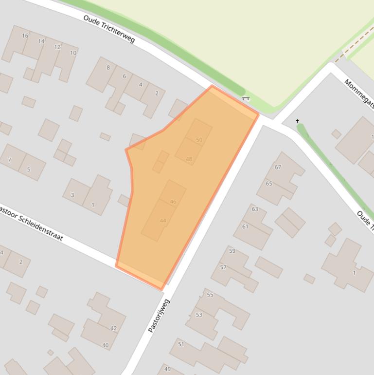 Kaart van postcodegebied 6294AD.