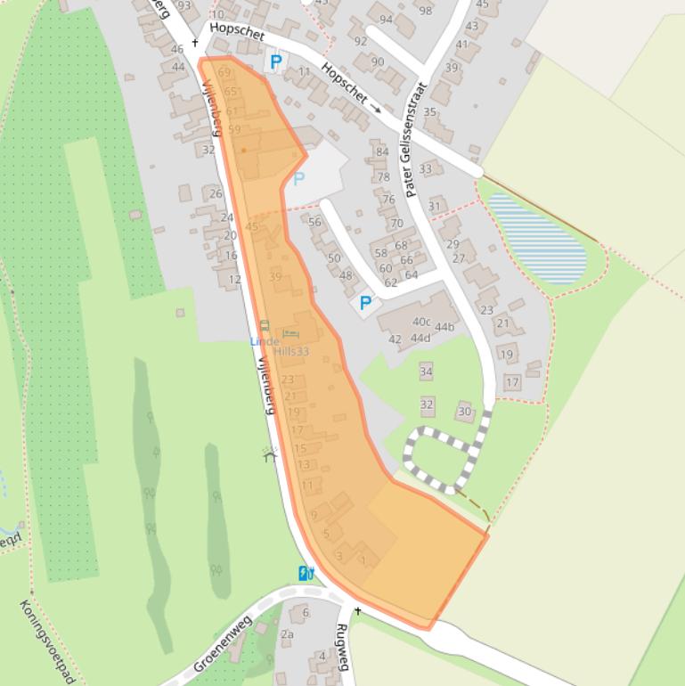 Kaart van postcodegebied 6294AR.