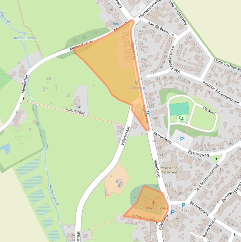 Kaart van postcodegebied 6294AZ.