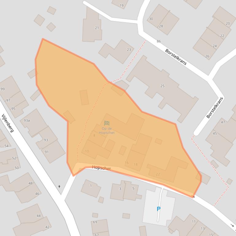 Kaart van postcodegebied 6294BL.