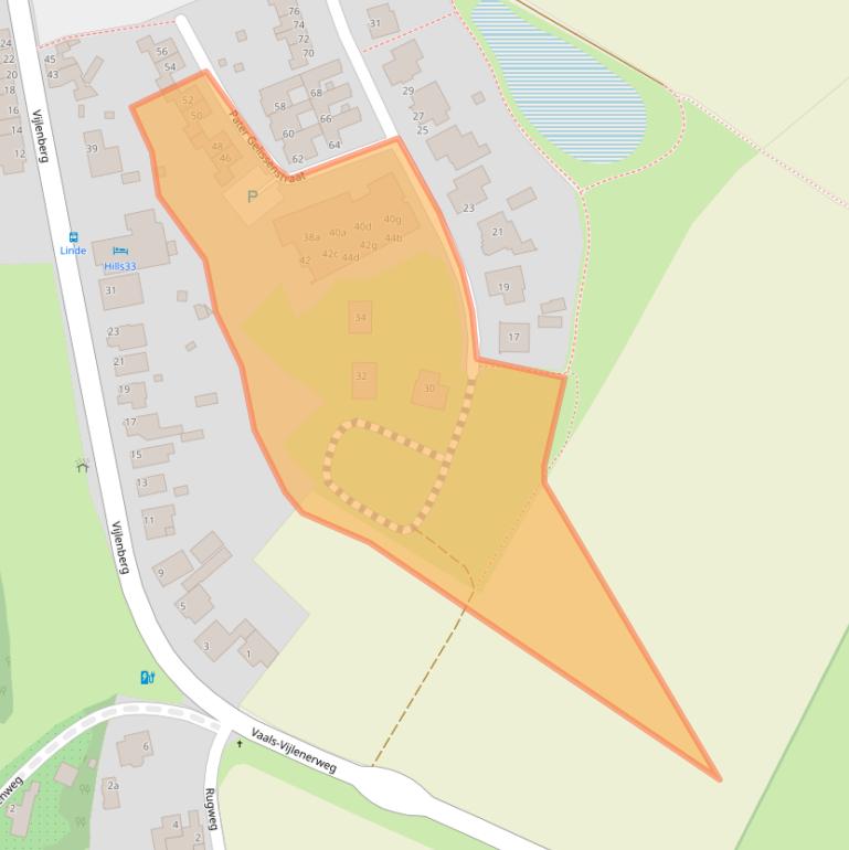 Kaart van postcodegebied 6294BN.