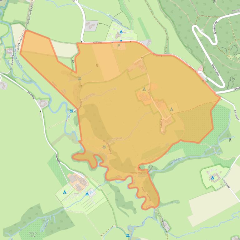 Kaart van postcodegebied 6294NA.