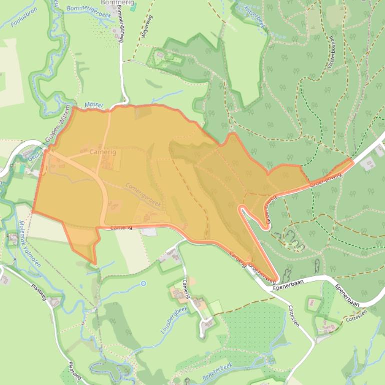 Kaart van postcodegebied 6294NB.