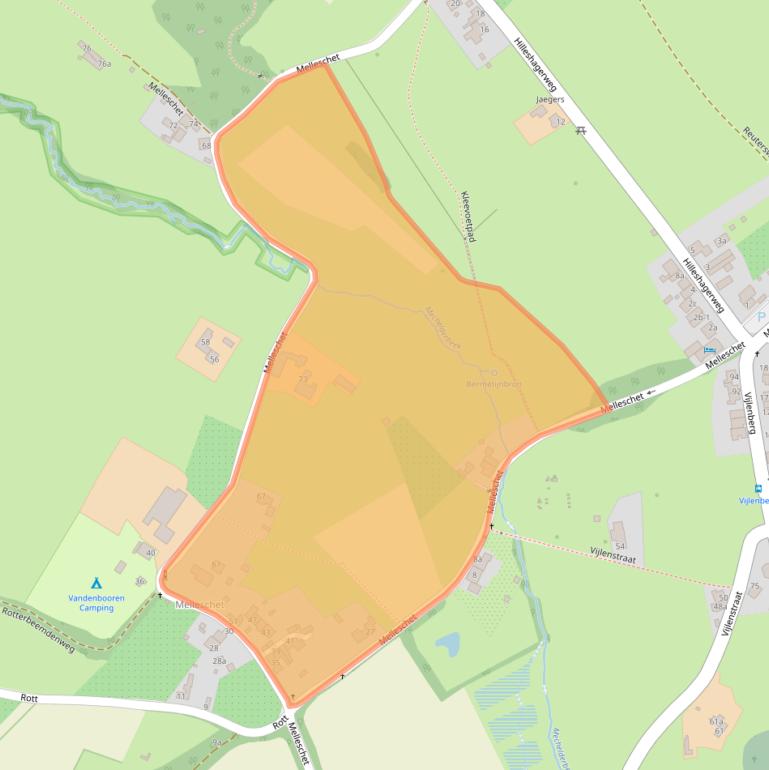 Kaart van postcodegebied 6294NJ.