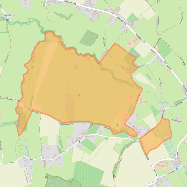 Kaart van postcodegebied 6294NK.