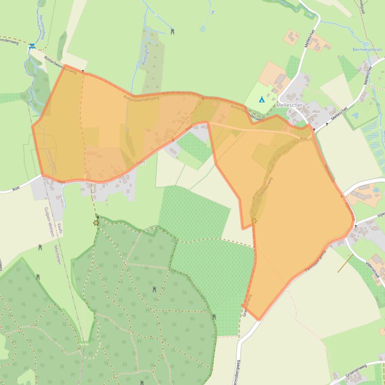 Kaart van postcodegebied 6294NL.