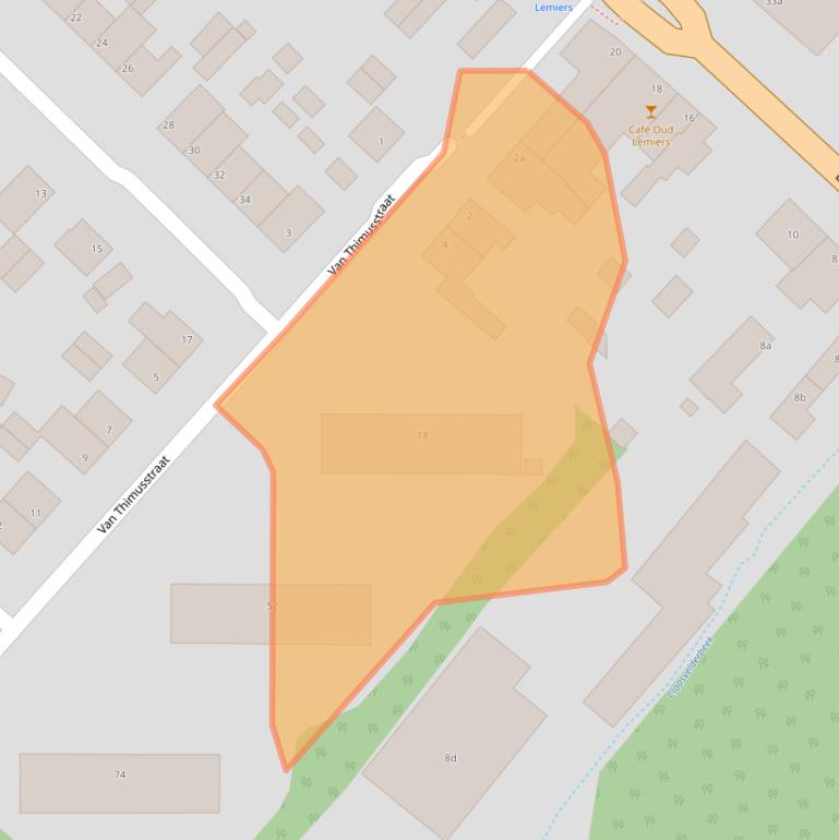 Kaart van postcodegebied 6295AB.