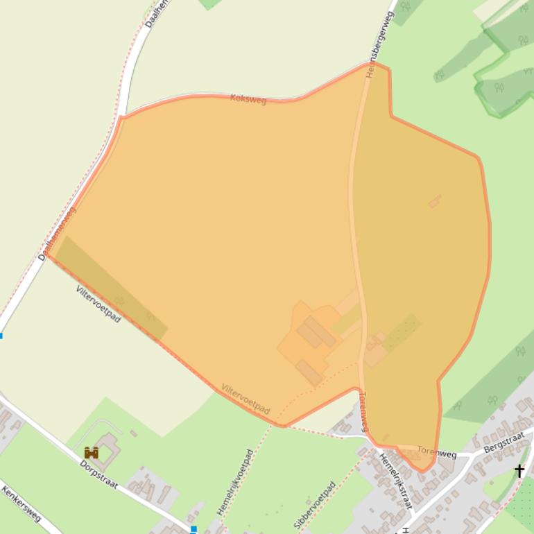 Kaart van postcodegebied 6301AJ.