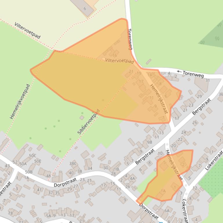 Kaart van postcodegebied 6301AK.
