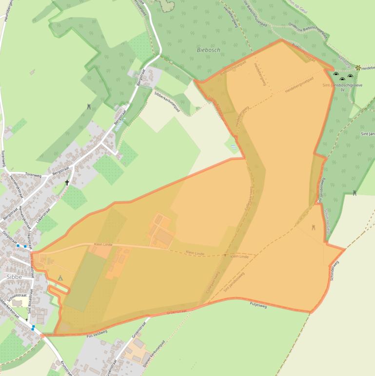 Kaart van postcodegebied 6301AN.