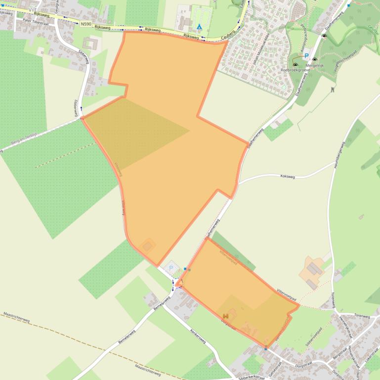 Kaart van postcodegebied 6301BD.